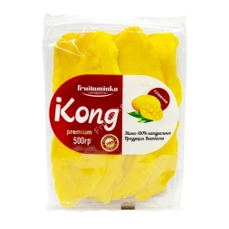 Натуральное сушеное Манго Kong без сахара 0.5 кг